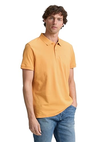 Produktbild: tom tailor poloshirt herren 1031006 peachy orange gr. m