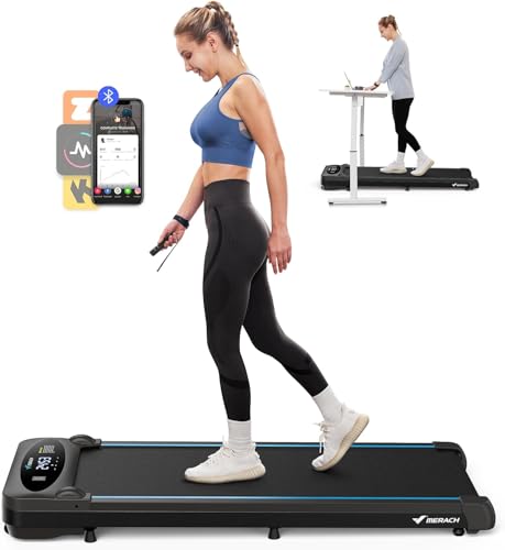 merach walking pad 3 in 1 laufband für zuhause und büro, 1-6 km/h, leise mit fernbedienung