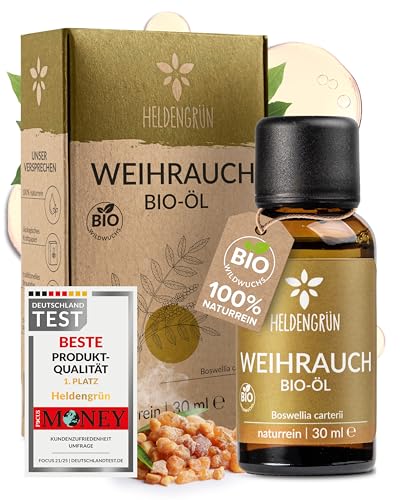 Produktbild: heldengrün bio frankincense öl 100% natürlich duftöl nachhaltig wildwachstum