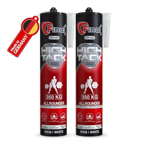 final high tack montagekleber 527 g kartusche hybrides ms-polymer innen außen