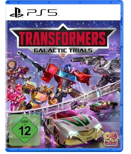 Produktbild: transformers galactic trials, playstation 5, coop-modus, 11 transformers, 10 strecken