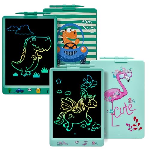 DYNASONIC 10 Zoll LCD Schreibtablett, Zeichentafel für Kinder, Whiteboard, Geschenk