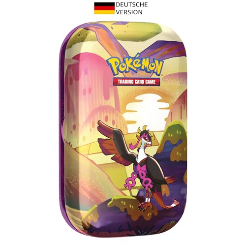 pokmon sammeltkarten mini-tin-box karmesin purpur nebel der sagen 2 boosterpacks 1 stickerbogen