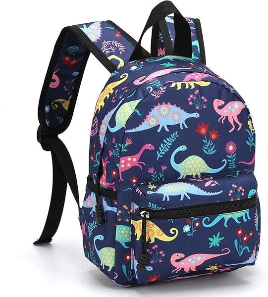 u ieaMsio dinosaurier rucksack für kinder, kinderrucksack für 3-6 jahre, segeltuchtasche