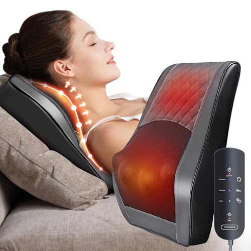 nackenmassagegerät mit wärme, OMASSA 3D shiatsu massagegerät für muskelschmerzlinderung