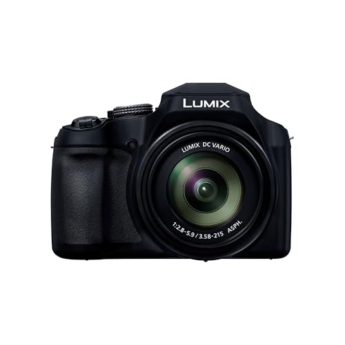 panasonic lumix dc-fz82de-k bridgekamera 20-1200 mm 18,1 mp 4k video schwarz