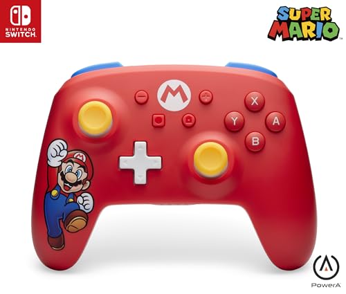 kabelloser powera-controller für nintendo switch, gaming, mario, gamepad