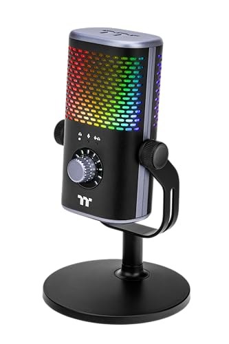 Thermaltake GS50 RGB Kondensatormikrofon 24-Bit/96kHz, anpassbare Richtcharakteristik