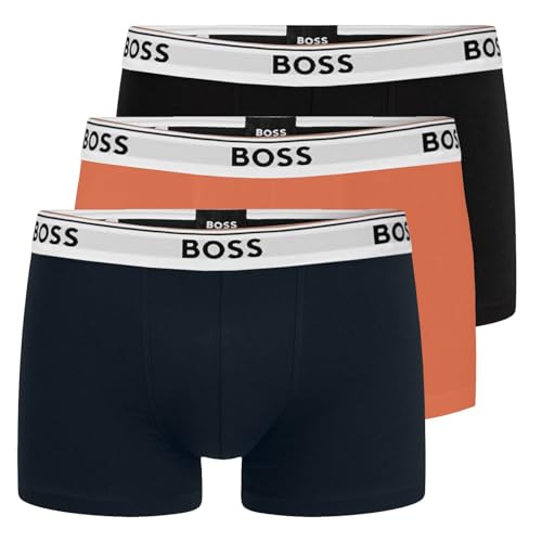 boss trunk 3p unterhosen power 10267409 01 grau m