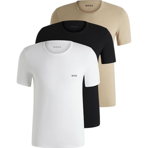 boss t-shirt rn 3p classic 10267938, männer-shirt, kurze arme