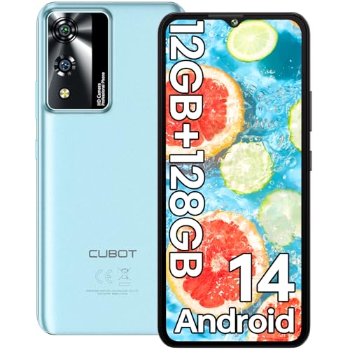 cubot a10 handy 12 gb ram 128 gb speicher android 14 6,56 zoll 48mp kamera 5100mah dual sim