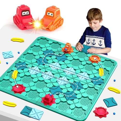 Produktbild: fygurso kinderlogikspielzeug, logischer straßenbauer puzzle spiel für 4-8 jahre