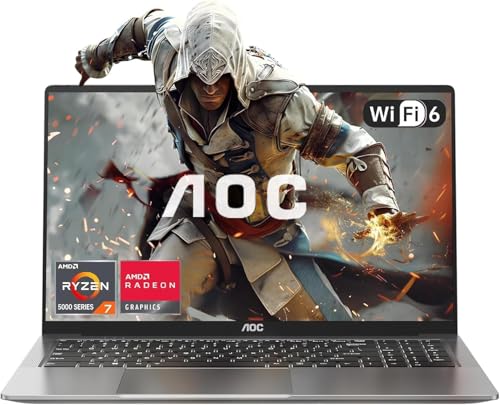 aoc gaming laptop amd ryzen 7 5825u 16,1 zoll 16 gb ram 512 gb ssd radeon rx vega 8