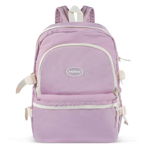 fgen kinderrucksack rucksack schulrucksack outdoor backpack mit brustschnalle lila