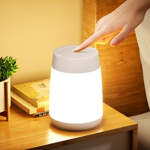 benma akku led nachttischlampe dimmbar touch 3 farbtemperaturen usb kinder nachtlicht