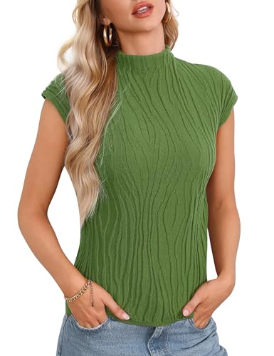 totatuit damen rollkragenpullover basic shirt elastisch weich stretch für alle jahreszeiten