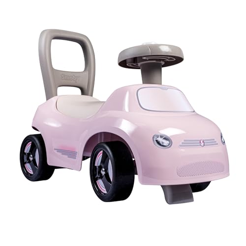 smoby erstes auto rutscherfahrzeug mit hupenlenkrad, rückenteil, kippschutz für kinder ab 10 monaten