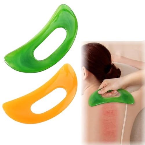 gua sha massagegerät 2 pcs, cellulite massage, muskelentspannung, gesicht, körper