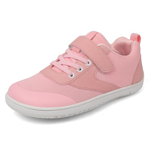 TIAROOTT unisex kinder barfußschuhe klettverschluss minimalistisch atmungsaktiv sneaker