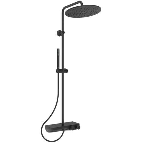 ideal standard ceratherm s200 duschsystem mit handbrause, kopfbrause 30 cm, schlauch 150 cm
