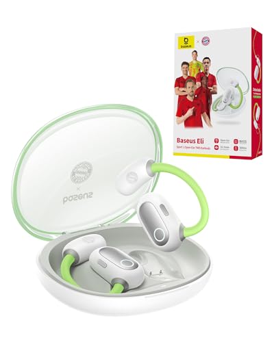 baseus eli sport 1 bluetooth kopfhörer, direktionale akustik, druckvoller bass, ipx4 wasserdicht
