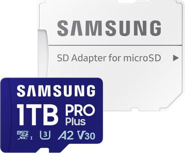 samsung pro plus microsd karte 1tb mit adapter für 88,23 euro statt 98 euro