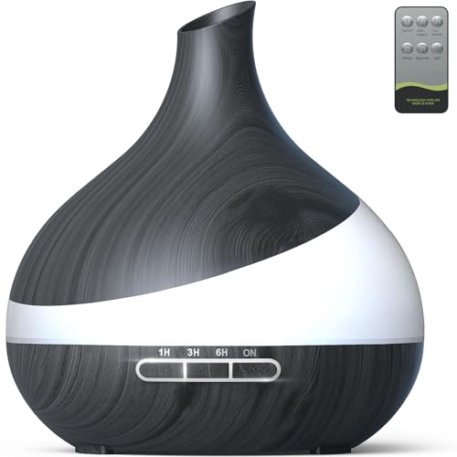 aroma diffuser 500 ml ätherische öle fernbedienung 14 farben 4 timer abschaltfunktion