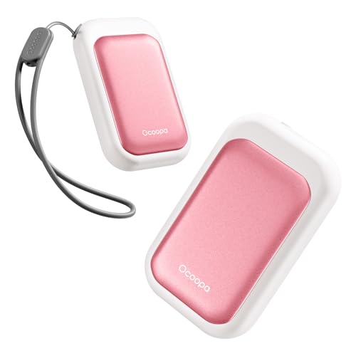 OCOOPA AI Elektrischer Handwärmer 2er Pack, 5000mAh, Ultra-Dünn, wiederaufladbar