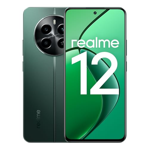 realme 12 4G Smartphone 8GB RAM 128GB Speicher Pioneer Green ohne Adapter