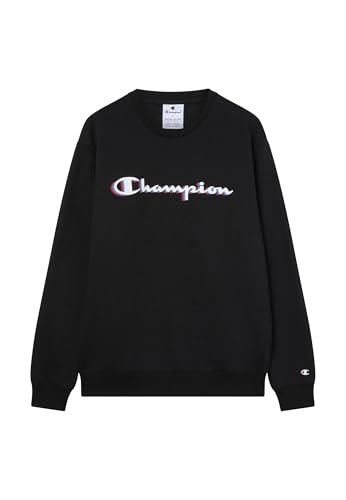 Produktbild: champion sweatshirt herren legacy big logo schwarz, größe xs