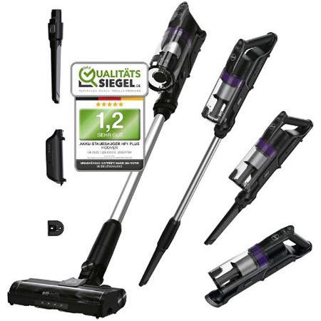 hoover hf1 plus akku-staubsauger mit xl staubbehälter und led für 109,99