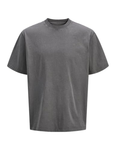 jack & jones t-shirt jcointerlude waschung, kurzarm, runder hals
