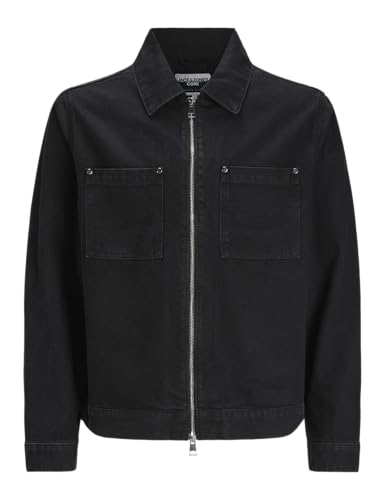 Produktbild: jack & jones jcoconcrete herrenjacke schwarz denim s