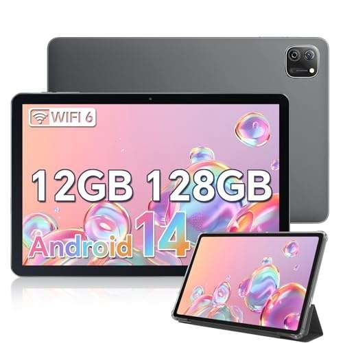 Erleben Sie das OSCAL 10" Android 14 Tablet mit 12GB RAM, 128GB ROM und 5G WLAN! Ideal für Multimedia und Produktivität. Jetzt entdecken!