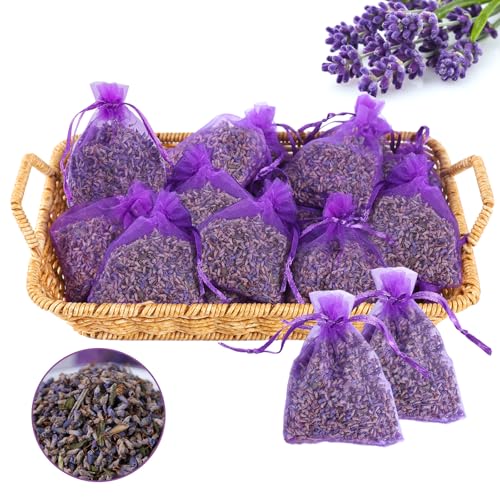 lavendel duftsäckchen 20x getrockneter lavendel für kleiderschrank mottenschutz