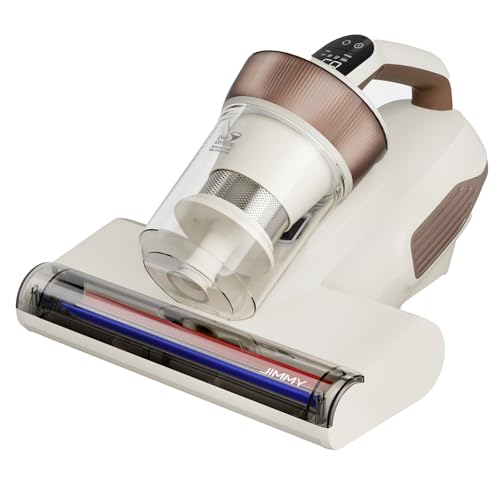 jimmy milbensauger mit staubsensor, heizfunktion, uv-c licht, ultraschall für matratze, sofa, teppichboden - BX6 Lite