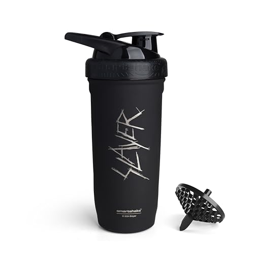 smartshake rockband shaker flasche 900 ml edelstahl auslaufsicher bpa-frei