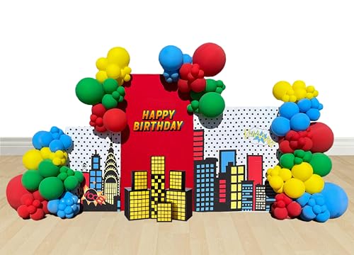 superheld geburtstagsdeko luftballons rächer party dekoration feier