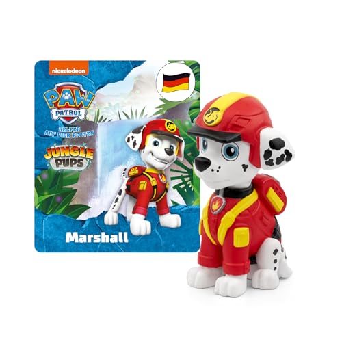 Produktbild: tonies hörfiguren für toniebox, paw patrol jungle pups marshall, hörspiel 45 min ab 3 j.