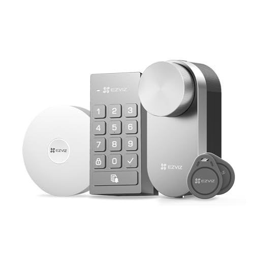 Produktbild: EZVIZ Smart Lock DL01 Pro Bundle mit Gateway & Keypad, 3 Entsperrmethoden