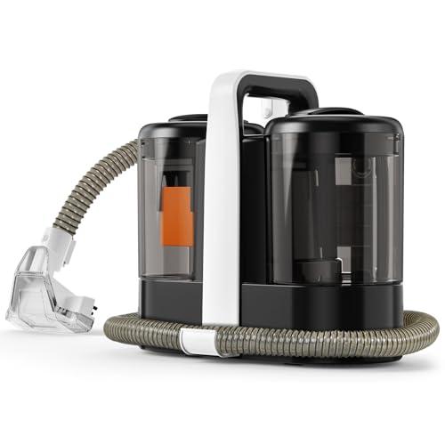 itefdtutne 400W waschsauger teppichreiniger für haustierfamilien, polsterreiniger, fleckenreiniger weiß