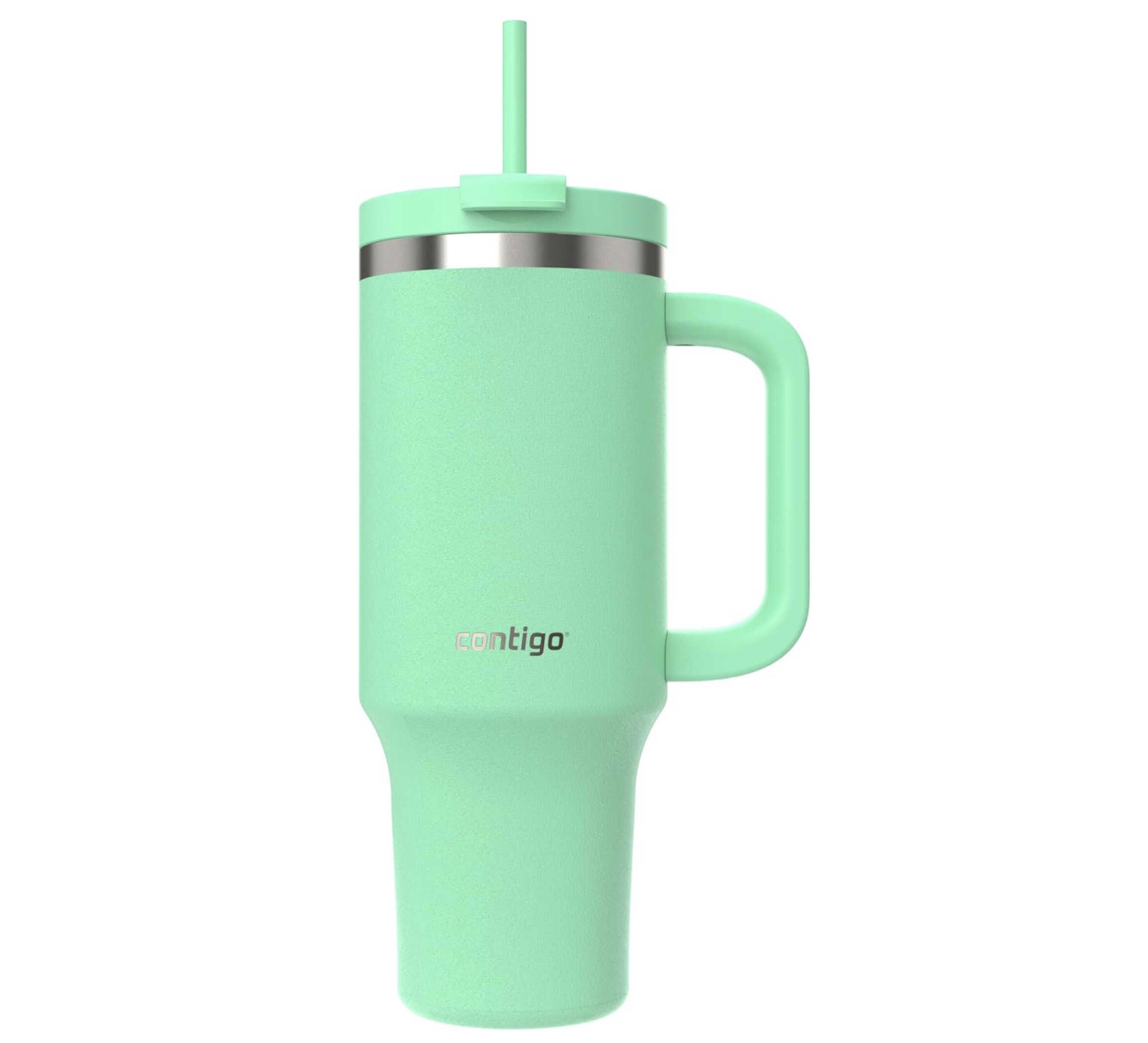 Contigo Streeterville 1200ml Thermosflasche mit Strohhalm, Edelstahl