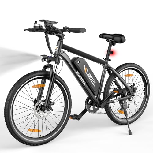 eskute m100 e-bike 27.5 zoll e-mountainbike elektrofahrrad mit lithium-akku