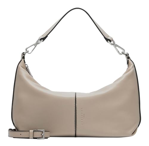 liebeskind berlin hobo bag damen aus leder mit reißverschluss und innenfächern
