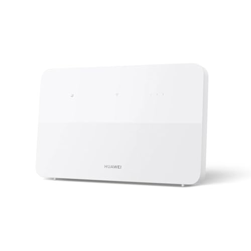 huawei 4g lte wlan router b636, 400 mbps, wifi 6, nano sim slot, 128 geräte