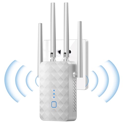 wlan verstärker 1200m repeater 1,2 gbps dualband 5ghz 2,4ghz mit ethernet für zuhause