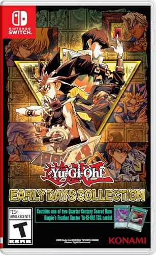 yu-gi-oh trading cards early days collection - nintendo switch
