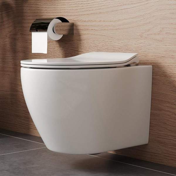 deervalley wand wc spülrandlos mit absenkautomatik, 127,20 euro statt 160 euro