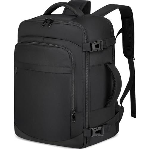 handgepäck rucksack für flugzeug klein unter sitz tasche schwarz für herren und damen