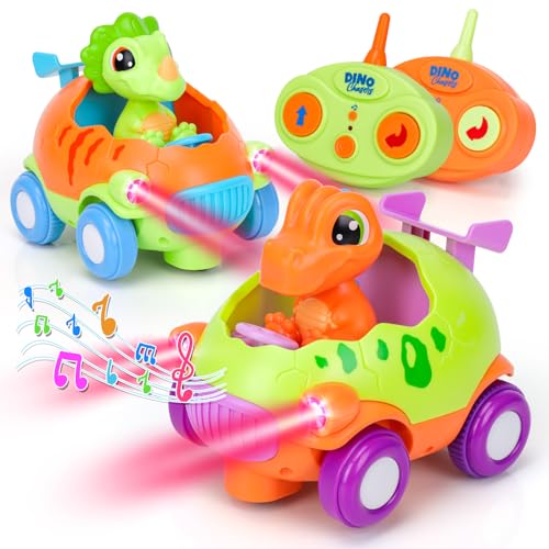 fullove ferngesteuertes auto dinosaurier spielzeug ab 3 4 5 jahren geschenk jungen mädchen